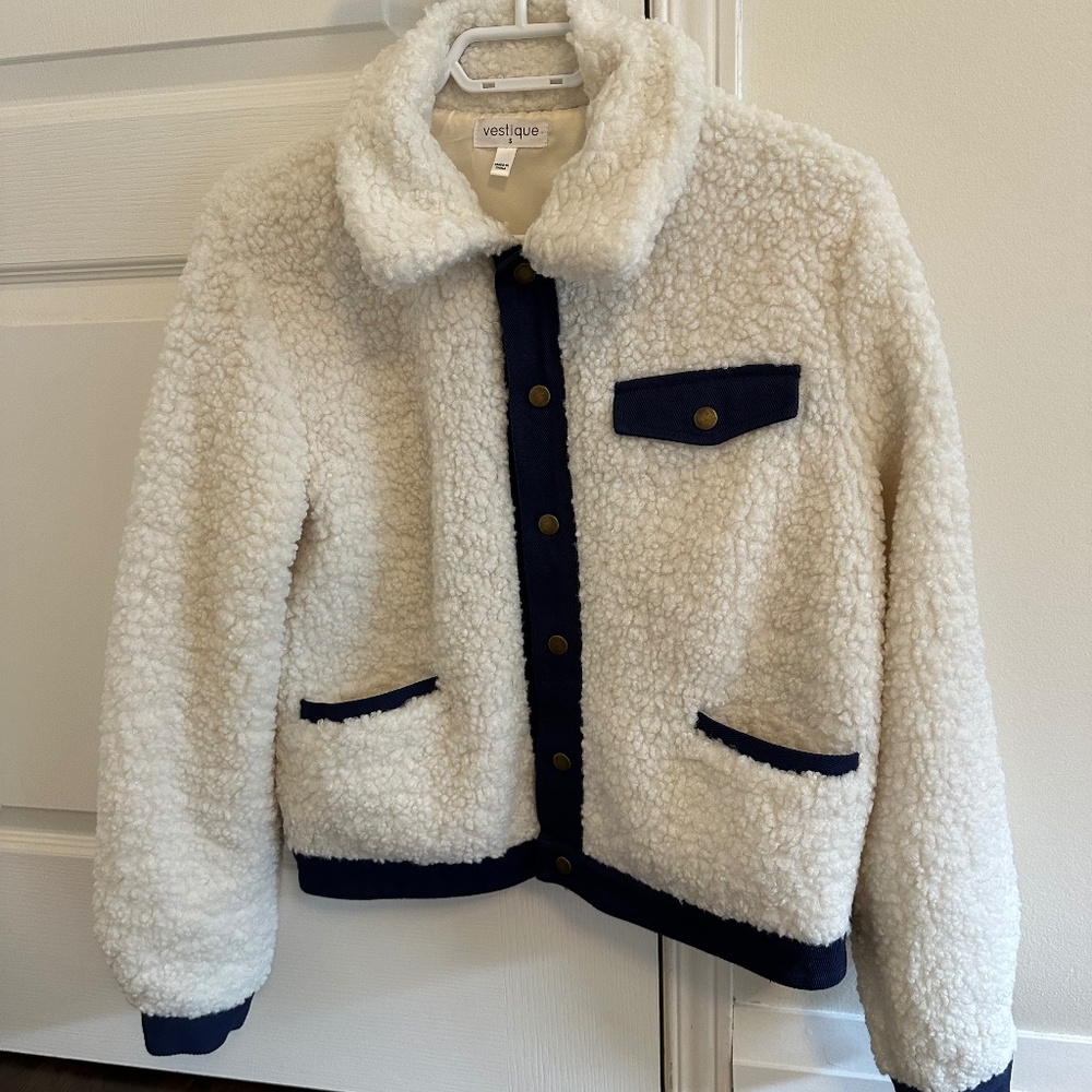 Vestique teddy jacket